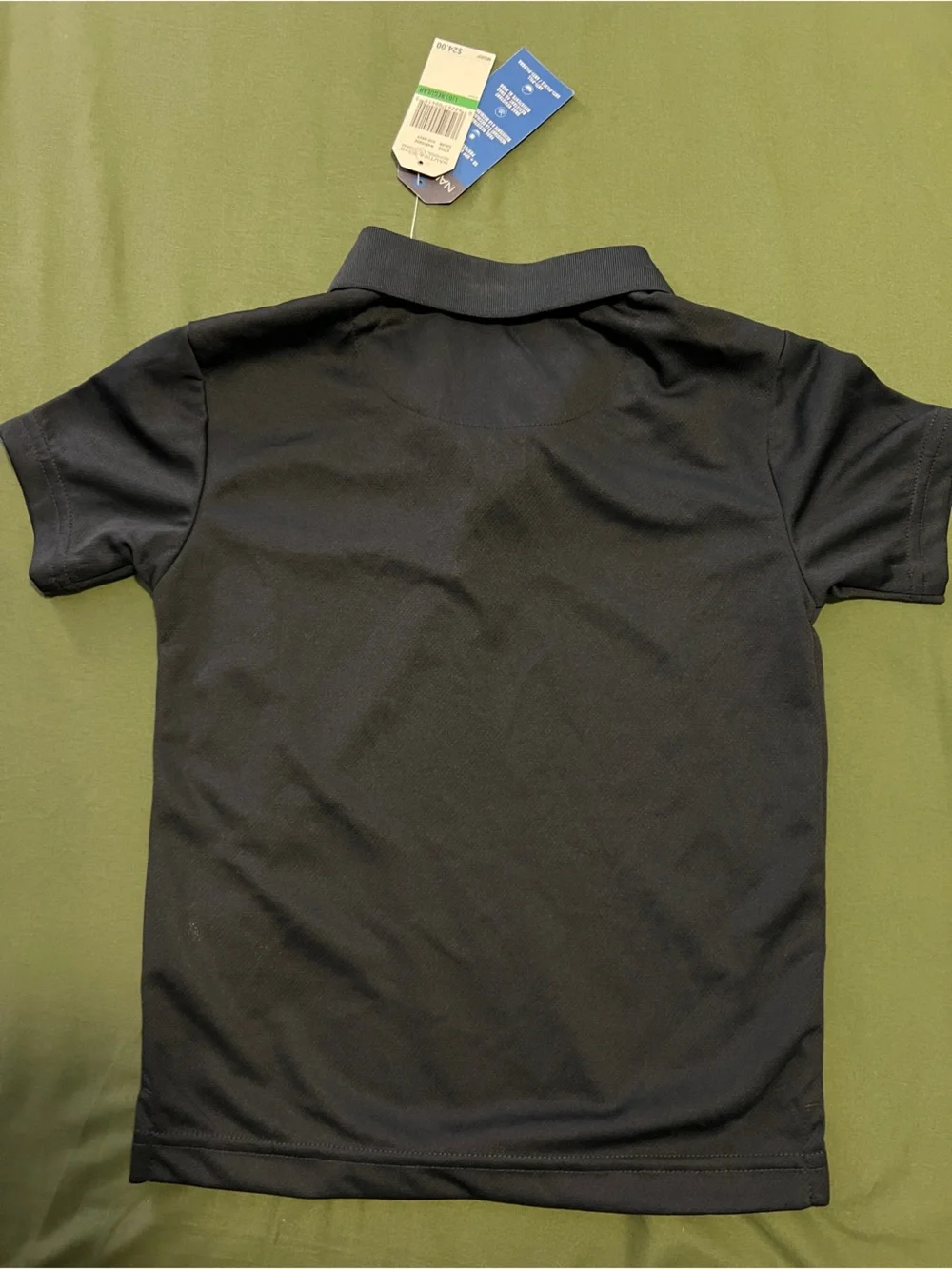 Nautica Navy Short-Sleeve Polo Shirt Boys Size L 6